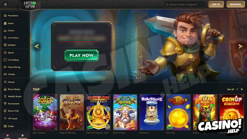 herospin live casino